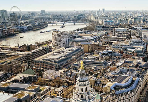 Birdseye View of London