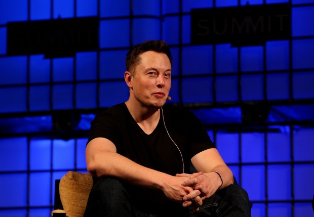Close up of Elon Musk