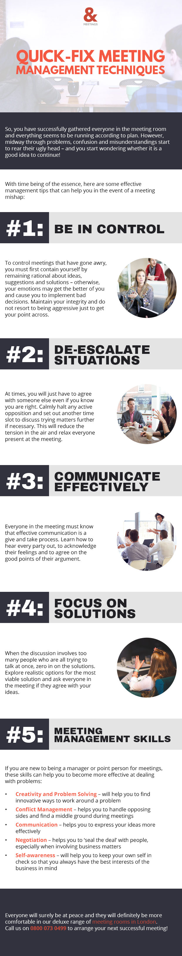 Quick-Fix Meeting Management Techniques