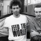 Bob Geldof and Midge Ure. Do They Know It's Christmas